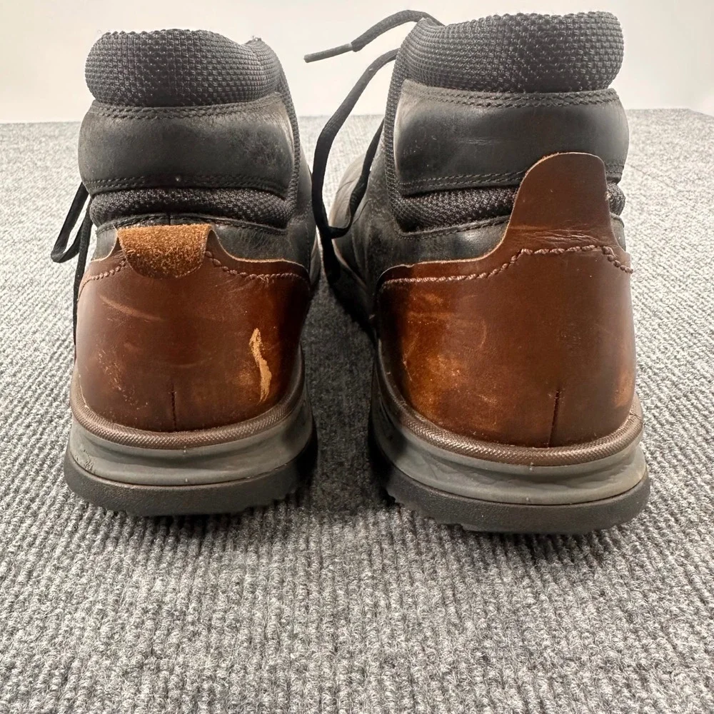 Merrell Black Leather Hiking Mid Boots Select Grip Size 13 J23681 Gorpcore